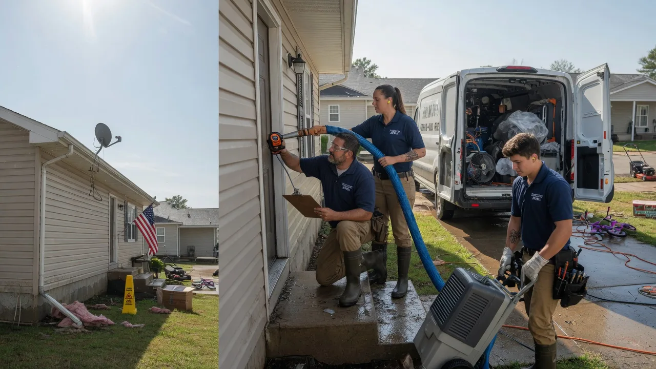 Ceiling Water Damage Restoration in Swanton, MD near me